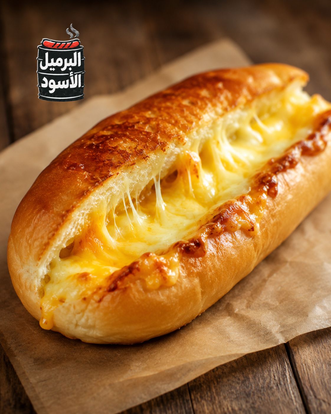 خبزة جبنة مشوية