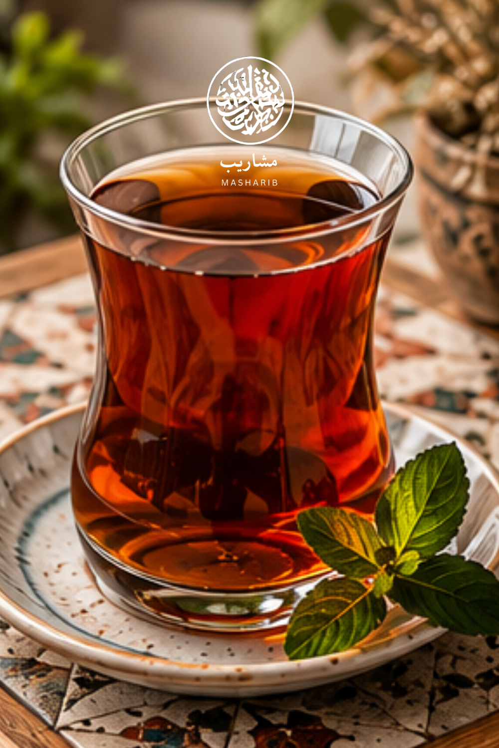 شاي مع نعنع