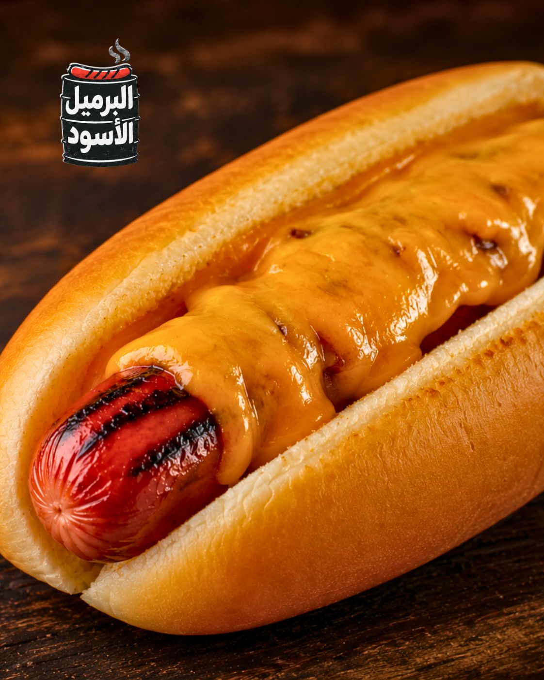 هوت دوغ بالجبنة
